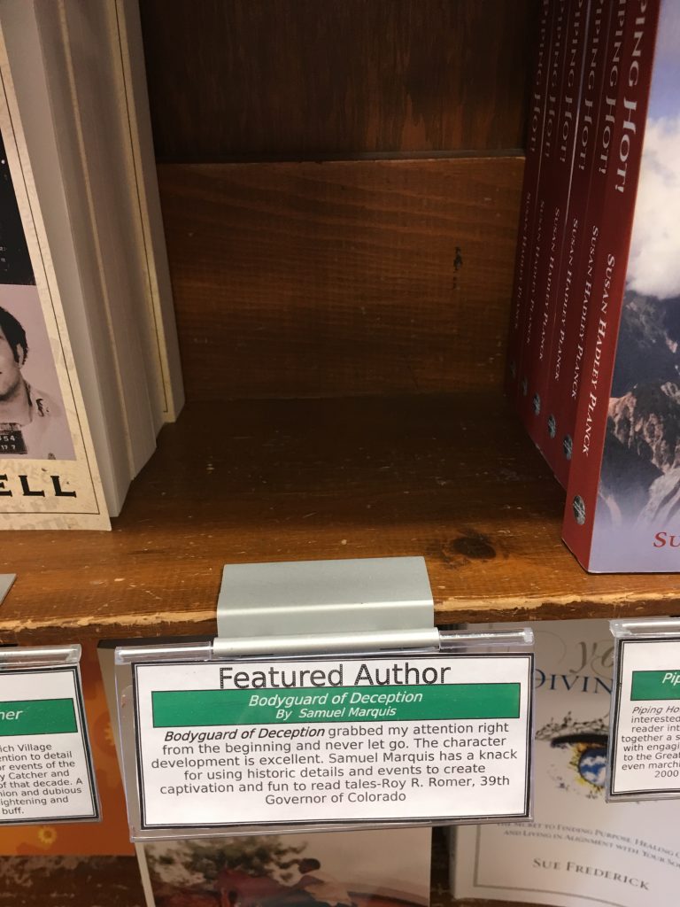 Boulder Bookstore Bodyguard Sold Out